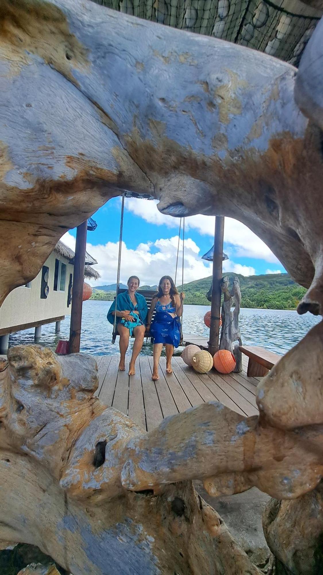Mahana Tua Lodge Huahine Fare Exterior photo